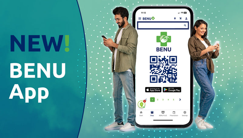 De nieuwe BENU App La nouvelle App BENU