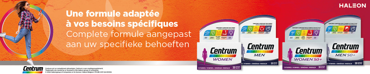 BENU Haleon Centrum Vitaminen Vitamines Mineral Minéraux