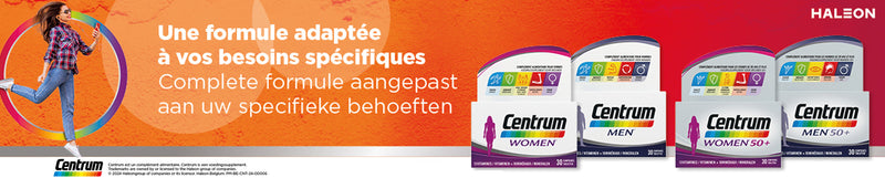 BENU Haleon Centrum Vitaminen Vitamines Mineral Minéraux