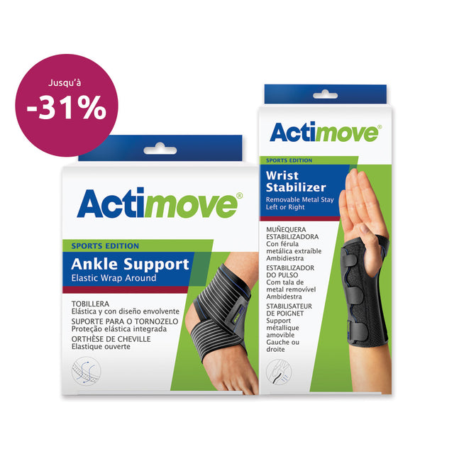 BENU Actimove -31% Korting Remise Discount Orthopedische ondersteuning Soutien orthopédique