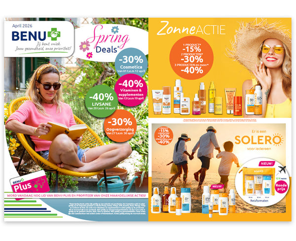 BENU Onze maandelijkse promoties Nos promotions du mois