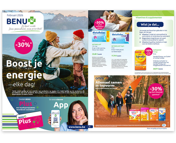 BENU Onze maandelijkse promoties Nos promotions du mois