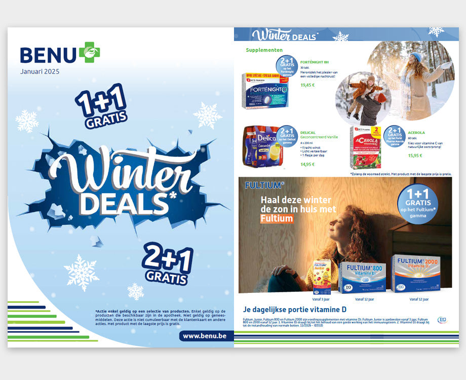 BENU Onze maandelijkse promoties Nos promotions du mois