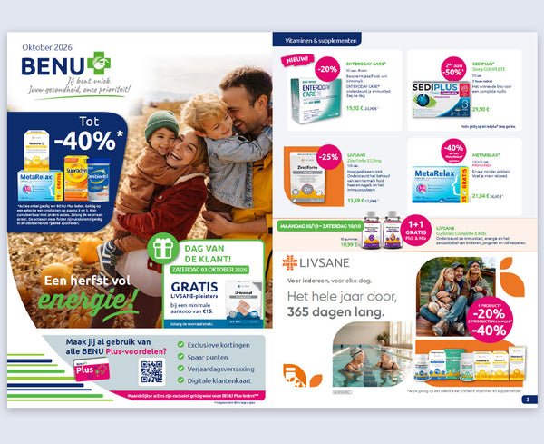BENU Onze maandelijkse flyer Notre brochure mensuelle