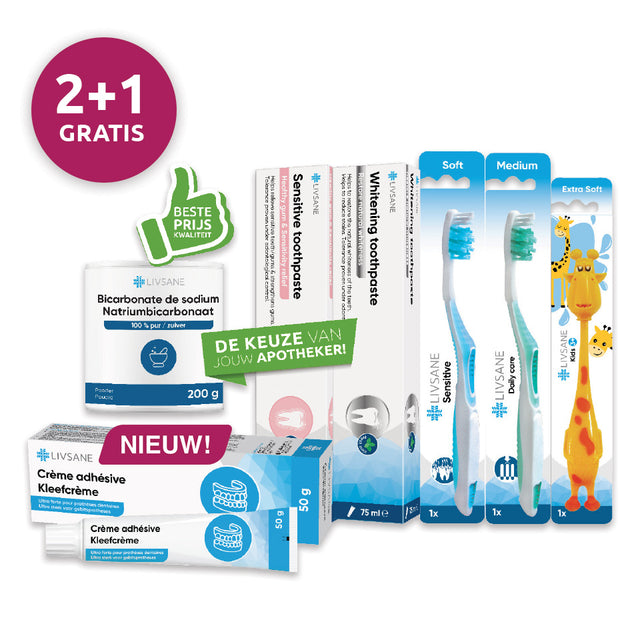BENU Bepanthen 2+1 GRATIS GRATUIT Korting Remise Discount Mondverzorging Soins bucco-dentaires