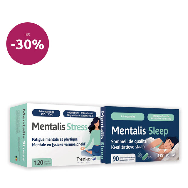 BENU Mentalis Voedingssupplementen Compléments alimentaires 30% Korting Remise Discount Promo