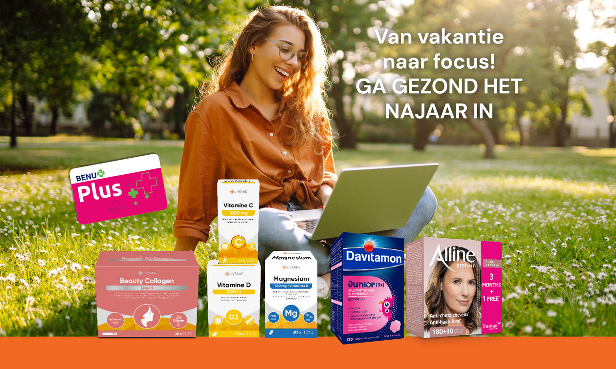 BENU Najaar Rentrée Korting Remise Discount Vitamines