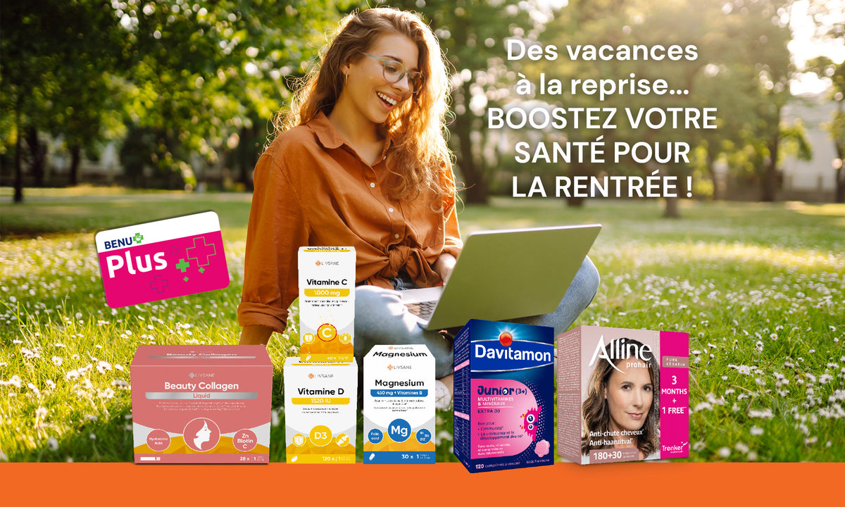 BENU Najaar Rentrée Korting Remise Discount Vitamines