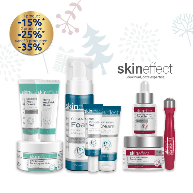 BENU skineffect Huid Peau Skin -35% Korting Remise Discount